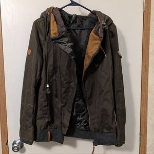 NWOT GREEN BOMBER JACKET